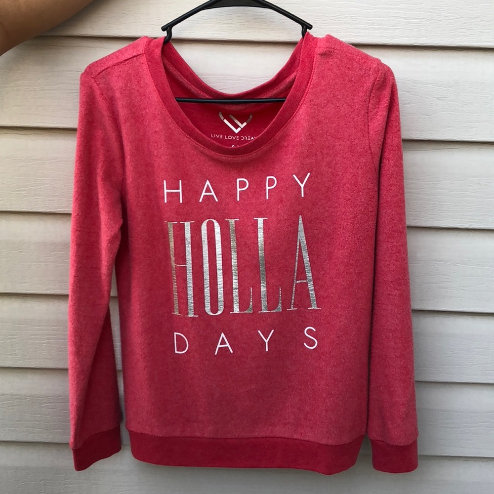Happy holla days sweater
